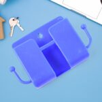 1 Pc Blue Wall mount Mobile Stand With Hook - Image 4
