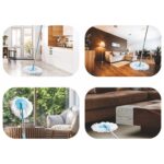 Adjustable Stainless Steel Mop Rod Set 120 cm - Image 4