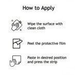 Plastic Adhesive Sticky Waterproof and Oil Proof, Wall Hook (5.5×3.5 Cm) - Image 6