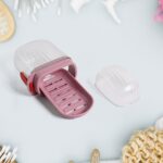 Multipurpose Plastic Soap Dish with Transparent Dust-Proof Lid, Sabudani (1 Pc) - Image 4