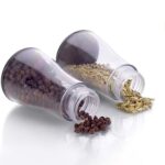 6-Piece Plastic Spice Jar Set with Stand - Image 6