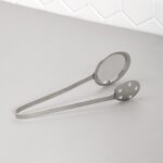 Apex Stainless Steel Skimmer Serving Tong - Image 4