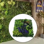Artificial Plants Wall Topiary Wall Greenery Mat Wall Backdrop Decor (1 Pc Mix Design) - Image 4