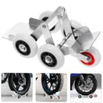 Heavy-Duty Motorcycle Front Wheel Parking Roller Stand (1 Pc) - Image 6