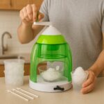 Manual Ice Crusher & Snow Cone Maker with Hand Crank - Image 8