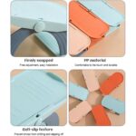 Adjustable Double-Layer Plastic Shoe Organizer Rack - Image 5