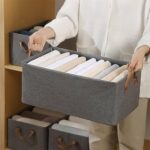 Foldable Cloth Storage Organizer Bag With Handles (46x27Cm1Pc) - Image 4