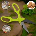 4-Piece Kitchen Cutting Set: Scissors, Peeler, Grater / Slicer, and Knife - Image 4