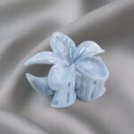 Matte Finish Hair Claw Clip (1 Pc / Mix Color) - Image 3