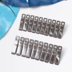 Cloth Drying Pins Stainless Steel Cloth Clips (20 Pcs Set) - Image 6