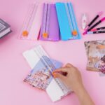 Paper Cutter, A5 Mini Paper Cutter, Portable Paper Cutting Machine (1 Pc / Mix Color) - Image 5