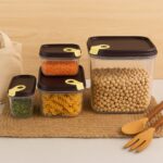 Ritu Push 'N' Lock Airtight Food Storage Container Set (4 Pc) - Image 6