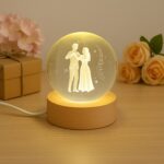 3D Crystal Ball lamps With Base (1 Pc) - Image 4