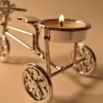 Cycle Tealight Holder / Candle Holder Decorative Candle (1 Pc) - Image 3