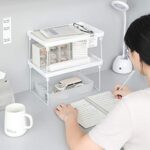 Plastic Bathroom Organizer Kitchen Utility Storage Rack (32x19.5 Cm / 1 Pc) - Image 6