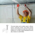 Nail Cable Clips for Wire Management (10mm & 50 Pc) - Image 7