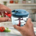 Apex Speed-X Hand-Powered Vegetable Chopper (1000 ML) - Image 6