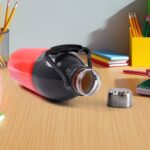 Plastic Sports Bottle Insulated, Leakproof, BPA-Free (1400ml / Mix Colour) - Image 4