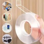 Sticky Double Sided Tape Washable Adhesive Tape Reusable (12×3 Cm / 1 Pc) - Image 5