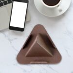 Pyramid Brown Mobile Stand with 3 Different Inclined Angles - Image 4