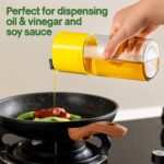 500 ml Automatic Oil Dispenser Bottle with One-Touch Controlled Pour Spout (1 Pc) - Image 6