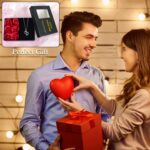 Rose Flower Gift Box, Handmade Eternal Rose with I Love You Necklace, Valentine's Day, - Image 7