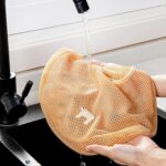 Reusable Mesh Grocery Bag with Handle (1 Pc) - Image 4