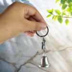 Metal Small Temple Bell Keychain, Motorcycle Bell Keychain (1 Pc / Mix Color) - Image 6