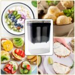 2 in 1 Yogurt Strainer with Storage Box – 1100ml (Plastic + Steel) - Image 7