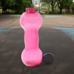 Unbreakable Plastic dumbbell Shape Water Bottle  (550 ml / 1 Pc) - Image 6