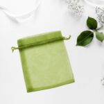 Small Potli Gift Bags, Small Mesh Bags Drawstring Gift Bags (1Pc / 12×10 Cm) - Image 4