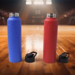 Stainless Steel Water Bottle, Fridge Water Bottle (1000ML / Mix Colour / 1 Pc) - Image 3