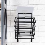 Metal Shower Basket / Canddy, for Bathroom Organiser (5 Pc Combo) - Image 4