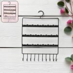 Wall Mounted Earring Organizer Hanging Jewellery Rack For All Type Jewellery (1 Pc / Mix Size) - Image 6
