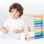Wooden Counting Number Maths Learning Abacus Toy (1 Pc) - Image 6
