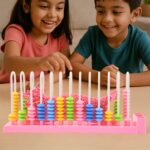 Abacus 13 Rods Counting Abacuses Toy Bead Educational Tools (1 Set / Mix Color) - Image 8
