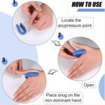 Plastic Magnetic Acupressure Clip, Sugar Clip (1 Pc) - Image 3