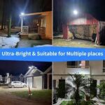 High-Powered Solar LED Street Light with Motion Sensor & Remote Control - Image 3