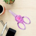 Plastic Child-Safe Scissor (1 Pc / Mix Color) - Image 4