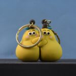 2-in-1 Cute Cartoon Couple Keychain - Image 9