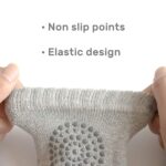Light Grey Toddler Wool Knit Leg Warmer (Knee Guard) - Image 3