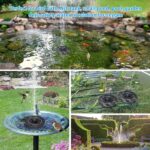 Solar-Powered Floating Water Fountain Pump Kit - Image 9