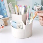 Plastic Rotatable Pen Holder, Pencil Marker Holder (1 Pc) - Image 4