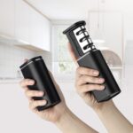 3-Stage Knife Sharpener, Knife grinder Three-sided blade for both water (1 Pc) - Image 7