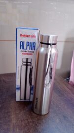 Stainless Steel Single Wall Drink Water Bottle (1000 ML) - Image 7