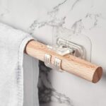 Curtain Rod Holder, Self Adhesive Hooks (2 Pcs Set) - Image 5