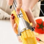 Stainless Steel Corn Peeler Con Cob Remover Cutter (1 Pc) - Image 3