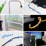 Plastic Wire Cord Cable Clips Organizer Holder (16 Pcs Set) - Image 7