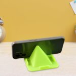 Virgin Mobile Accessories Universal Portable Four-Sided Pyramid Shape Desktop/ Table Mobile Holder Stand (1 Pc) - Image 6