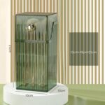 Square Plastic Storage Box with Flip Lid (1 Pc) - Image 3